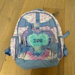 Pottery Barn Tie-Dye Backpack, size Large